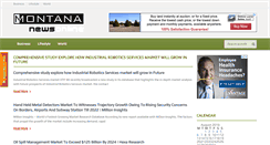 Desktop Screenshot of montananewsonline.com